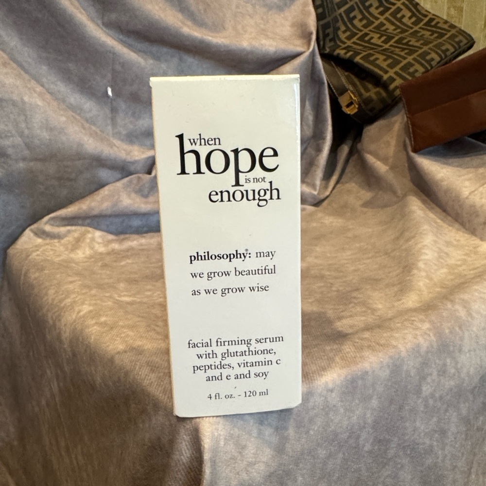 Philosophy When Hope is Not Enough Facial Firming Serum 4 fl oz 120ml NIB‎